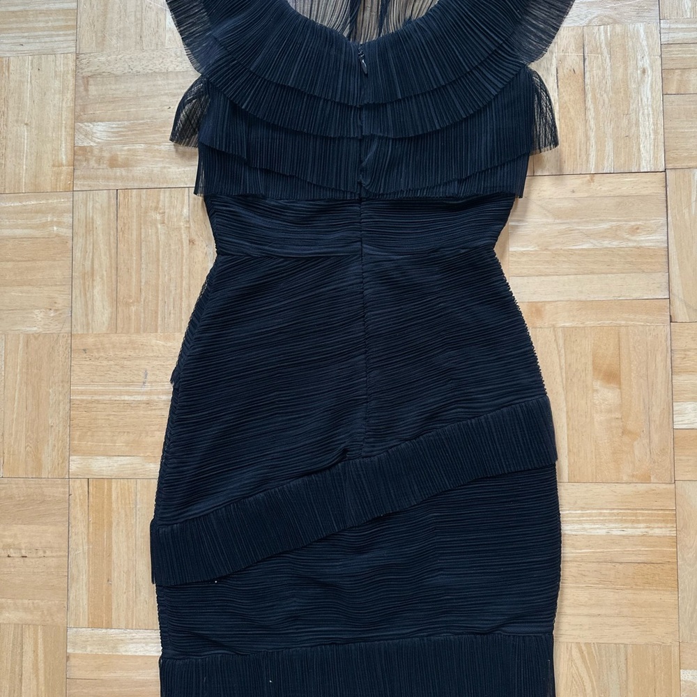 BCBGMAXAZRIA Briana Pleated Tulle bodycon dress - Picture 14 of 16